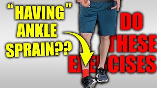 3 Exercises to Recover Fast from Ankle Sprain Plus Avoid Future Ankle Sprains [upl. by Sharona]