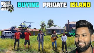 GTA 5  MICHAEL BUYING BILLION DOLLAR PRIVATE ISLAND FOR HIS TEAM [upl. by Aes]