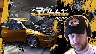 Rally Mechanic Simulator Prologue GAMEPLAY [upl. by Chrotoem]