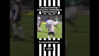 Edilson falando sobre as embaixadinhas corinthians corinthiano futebol canalcorinthians [upl. by Anaujal873]