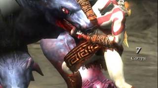 FR God of War II  14  BOSS 5  Le cerbère  Mole Cerberus [upl. by Nnylg]