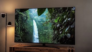 LG QNED Mini LED TV First impressions [upl. by Julianna]