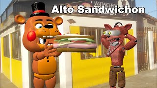 Toy Freddy se va a la sandwicheria [upl. by Stiruc]