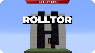 ROLLTOR bauen  Minecraft Tutorial DE [upl. by Ahseet271]