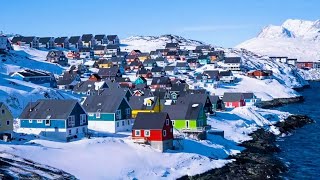 Greenland A large city covered in frozen ice [upl. by Tica]