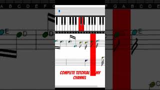 Ragazza sola  Annalisa  piano tutorial con spartito piano music musica songs annalisa [upl. by Ahsiened813]