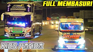 KONVOI BARENG BUS KIDS PANDA VS TRAGA DITDIM [upl. by Llorrad]