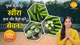 गर्मियों में सबका पसंदीदा सलाद खीरा कब खाएँ कब नहीं Right Time to Eat Cucumbers। Hydrating Foods [upl. by Chip]