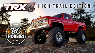 Traxxas TRX4 Chevy K10 High Trail Edition Product Review [upl. by Bricker563]