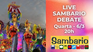 MERCADO DO CARNAVAL 2025 E DESFILES DE PORTO ALEGRE  LIVE SAMBARIO DEBATE 632024 [upl. by Linnet]