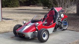 Home built Reverse Trike version DS 15 Updated [upl. by Innek]