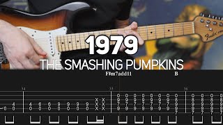 The Smashing Pumpkins  1979 Guitar lesson with TAB  Standard tuning [upl. by Andrel]