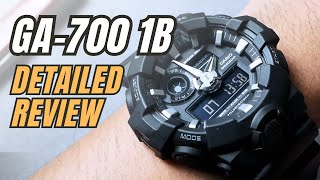 Casio GShock GA700 Complete Review Things You Should Know Pros and Cons of GA700 1B [upl. by Leotie219]