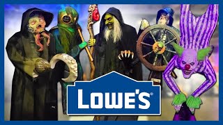 Lowes Halloween 2024 DISPLAY amp ANIMATRONIC PHOTOS LEAKED  Manager Meeting Images Leaked [upl. by Ellerrad]