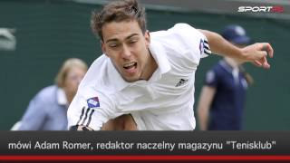 Wimbledon Jerzy Janowicz pokonał Łukasza Kubota w ćwierćfinale Zagra z Andym Murrayem [upl. by Sidnal434]