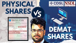 📜 Physical vs Demat Shares Whats the Difference  📊 Demat System Explained [upl. by Maibach837]