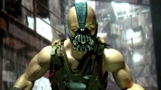 BANE VS BATMAN  BANES LAIR HOT TOYS HD [upl. by Batory]