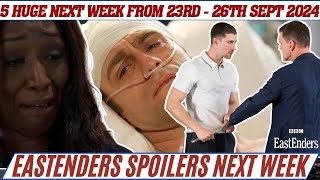 5 TERRIFYING EastEnders Spoilers 23rd  26th September 2024 Savage Attack and CHAOS Ahead [upl. by Amalia]