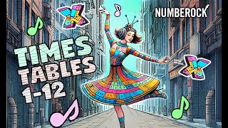 Times Tables Songs 112  Except in Random Order [upl. by Alayne]