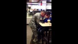 Airman surprises girlfriend Starring Jordan and Ashlea [upl. by Ratna308]