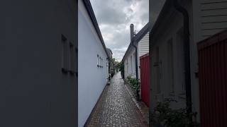 Halmstad  Sweden  Narrow Road travel sweden [upl. by Sirret]