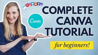 How To Use Canva For BEGINNERS FULL Canva Tutorial 2023 [upl. by Alano]