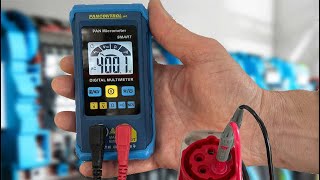 PAN Micrometer  TaschenMultimeter CAT III 300V mit automatische Funktionswahl NCV amp Phasenprüfer [upl. by Aneles]