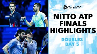 PurcellThompson KoolhofMektic amp More Feature  Nitto ATP Finals Doubles Highlights Day 5 [upl. by Atinomar321]