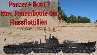 Sowjetische Panzerboote der Flussflottilien im 2Weltkrieg [upl. by Esekram]