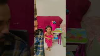 Onnam kunnel odiyethi orayiram song🤣😂funnyvideotrendingshortsfunnyayzfatheranddaughter [upl. by Emmery]