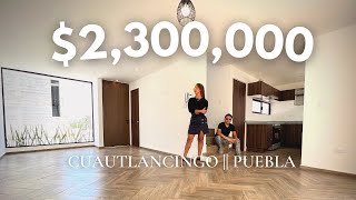 CASA en venta en Puebla Espacios AMPLIOS y diseño FUNCIONAL  Casa con Roofgarden [upl. by Shirberg]