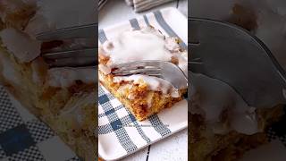 Delicious Brown Sugar Cinnamon Swirl Poke Snack Cake Recipe [upl. by Selrac310]