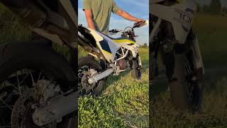 Husqvarna 701 Supermoto Leovince Exhaust [upl. by Bettzel]