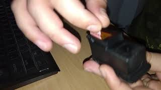 Installing Ink Cartridges in a Canon Pixma Inkjet Printer [upl. by Nivak]