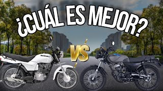 ¿ CUÁL MOTO VALE MÁS LA PENA COMPRAR SUZUKI AX4 EURO3 VS AKT NKD 125 2025 [upl. by Hillegass]