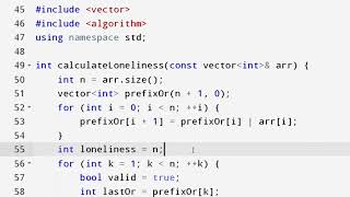 Codeforces Round 945 Div 2 Problem B Cat Fox and the Lonely Array Full Solution Explained code [upl. by Elicia]