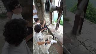 Doppio delle Campanelle pt2 campane bells glocken church music italy shorts viralvideo [upl. by Leba]