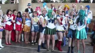 Otakon 2009  Sailor Moon Cosplayers [upl. by Lenora363]