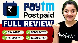 Paytm Postpaid Detailed Review  Paytm Postpaid Kya Hai [upl. by Gnov]