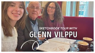 GLENN VILPPUs Sketchbook  Art and Coffee in Vienna [upl. by Ainimreh]