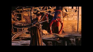 Spider Man vs Doctor Octopus Final Battle Scene Spider Man 2 2004 Movie Clip HD [upl. by Chute]