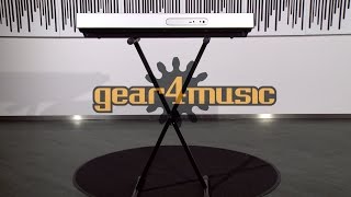 XFrame Keyboard Stand by Gear4music [upl. by Quintessa]