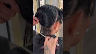 ✂️ SHORT BOB ✂️ Cómo hacer CORTE DE PELO hair haircut hairtutorial shorts [upl. by Ikoek]