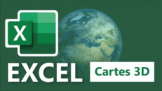 Comment créer des cartes 3D avec Excel [upl. by Attolrac]