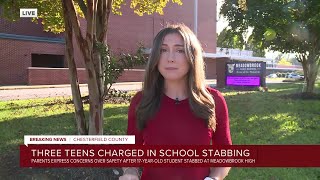 3 students charged in Meadowbrook High School stabbing [upl. by Tennos]