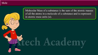 Class9th IX Science  Introduction to Mole Concept  Cbse  Atech Classes [upl. by Suzy]