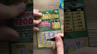 Bankroll Scratch Off  NC Lottery Scratch Offs [upl. by Novelia]