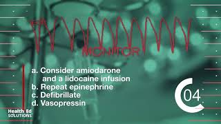 ACLS Megacode Scenario 4 In Hospital Cardiac Arrest [upl. by Dedric]