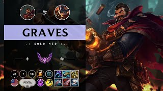 Graves Mid vs Rumble  NA Master Patch 1411 [upl. by Dwain226]