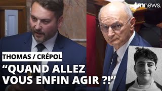 Un député RN rend hommage à Thomas alors que les LFI dansent à lAssemblée [upl. by Yelac]